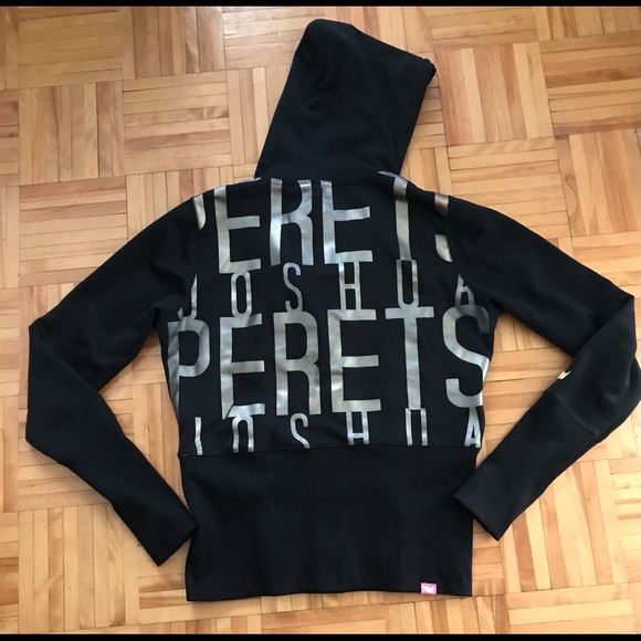 Josuha Perets zip-up hoodie Y2K -Size L - Picture 3 of 3